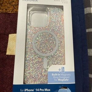 Insignia Glitter Case for iPhone 14 Pro Max - Silver